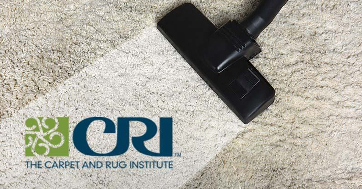 The carpet and rug institute's bronze seal of approval for superior deep cleaning systems