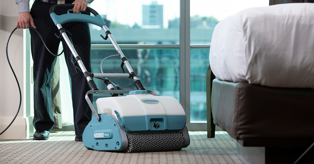 J+J Flooring group enhances customer satisfaction and cost savings with Whittaker Carpet Care machines and chemistry