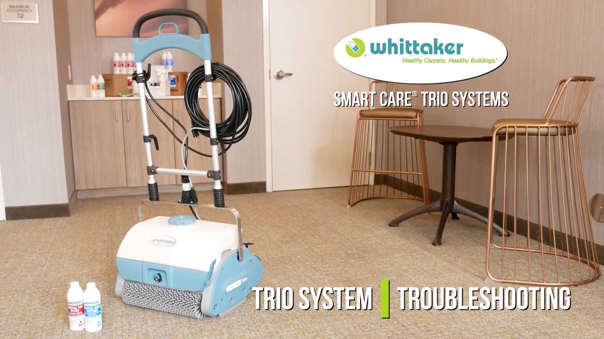 Whittaker Smart Care Trio System Troubleshooting Video