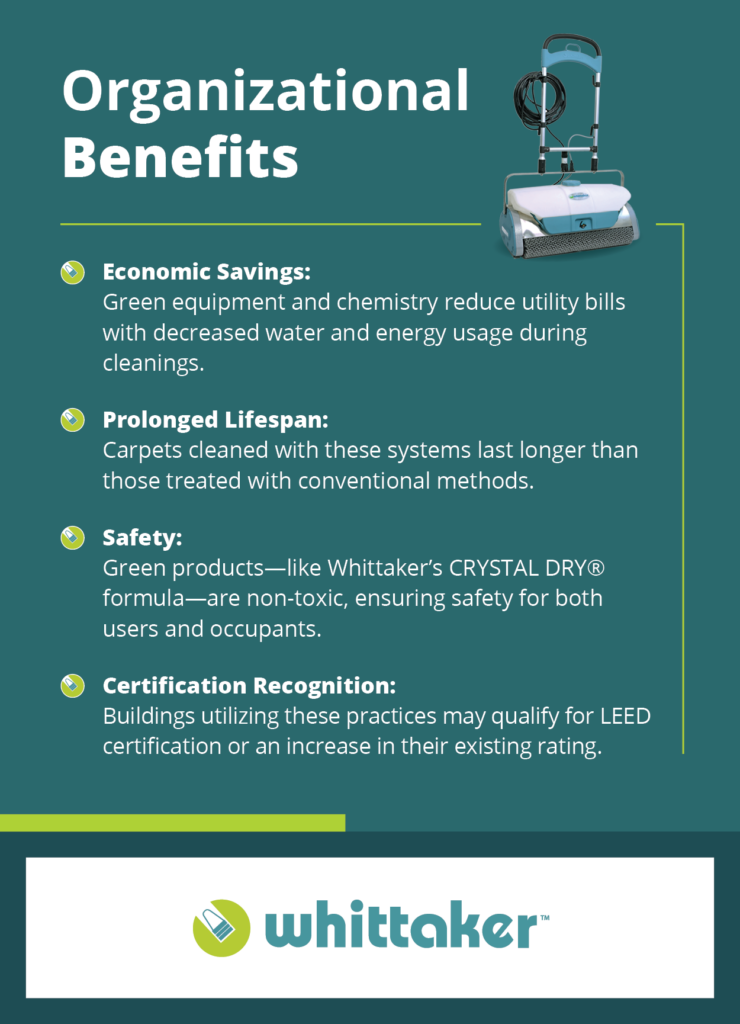 organizational benefits of eco-friendly carpet cleaning