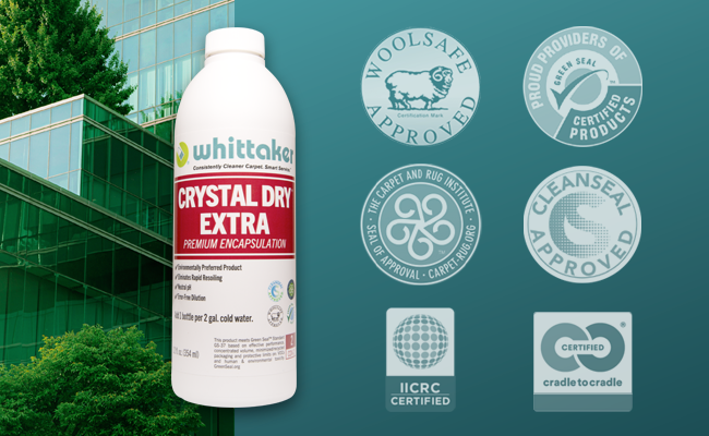 eco-friendly office carpet cleaning supplies from Whittaker